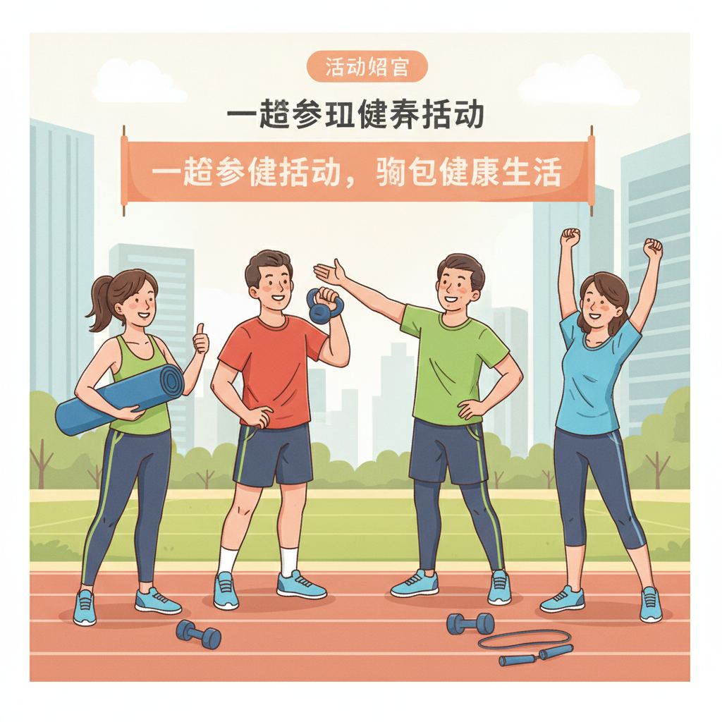 2023年健身活动公告：与我们一起迈向健康新生活