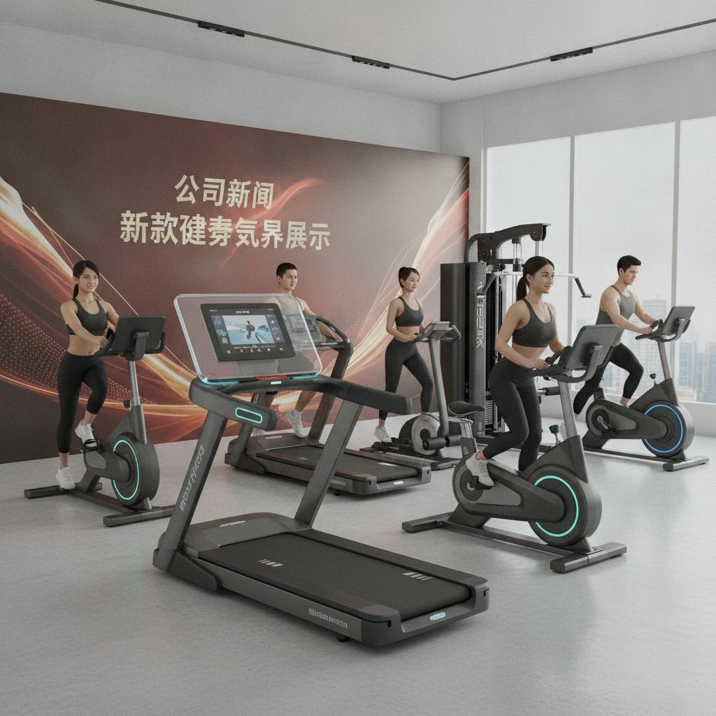 新款健身器材展示