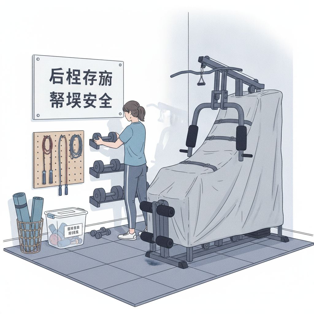 合理存放器材确保安全
